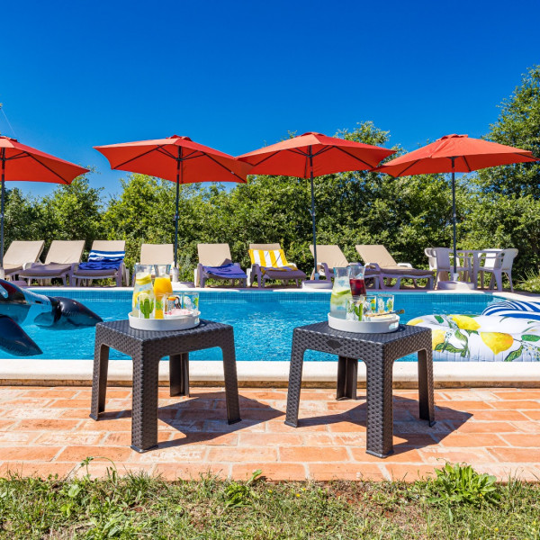 Villa Mina, Villa Mina Orihi mit Pool, Istrien, Kroatien Orihi