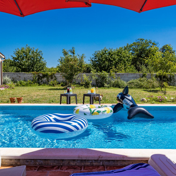 Villa Mina, Villa Mina Orihi mit Pool, Istrien, Kroatien Orihi