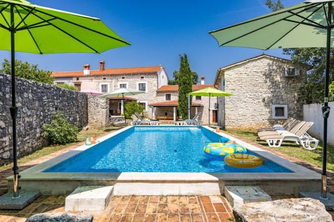 Villa Barbara, Villa Mina Orihi con piscina, Istria, Croazia Orihi