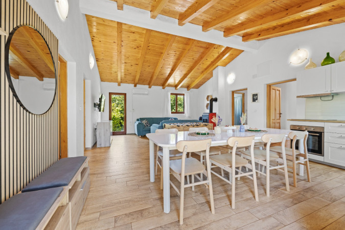 Interior, Villa Mina Orihi with pool, Istria, Croatia Orihi