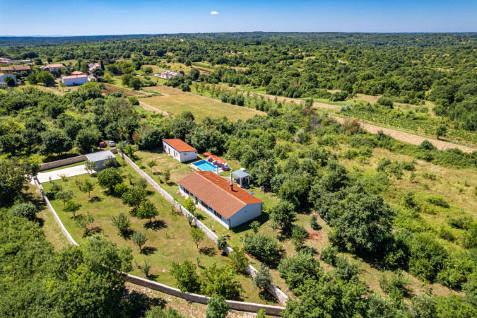 Exterior, Villa Mina Orihi with pool, Istria, Croatia Orihi