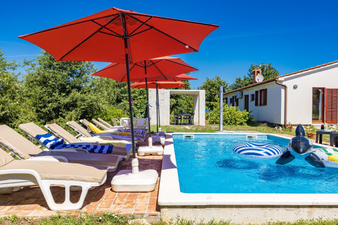 Villa Mina Orihi with pool, Istria, Croatia Orihi