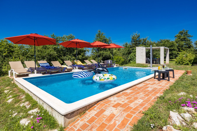 Villa Mina Orihi with pool, Istria, Croatia Orihi