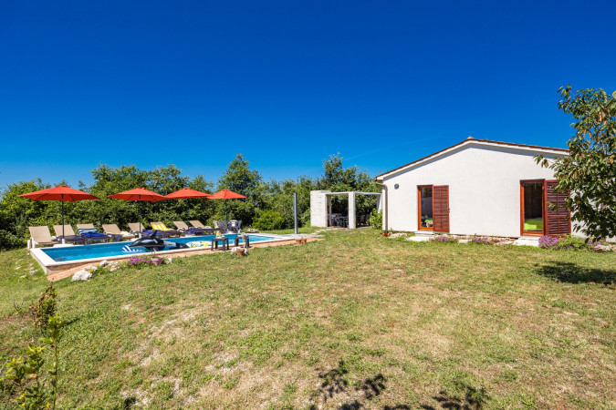 Exterior, Villa Mina Orihi with pool, Istria, Croatia Orihi